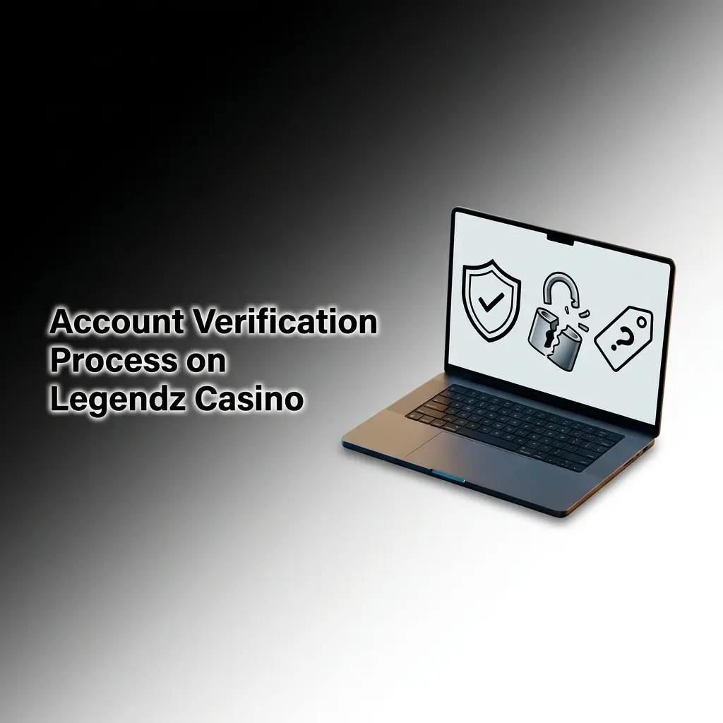 Legendz Casino KYC account verification process showing steps to submit ID and proof of address for US players