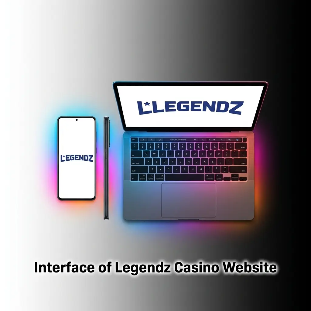 Legendz Casino website homepage showing top navigation bar with Sports, Live, Casino, eSports, and Promotions tabs for US users