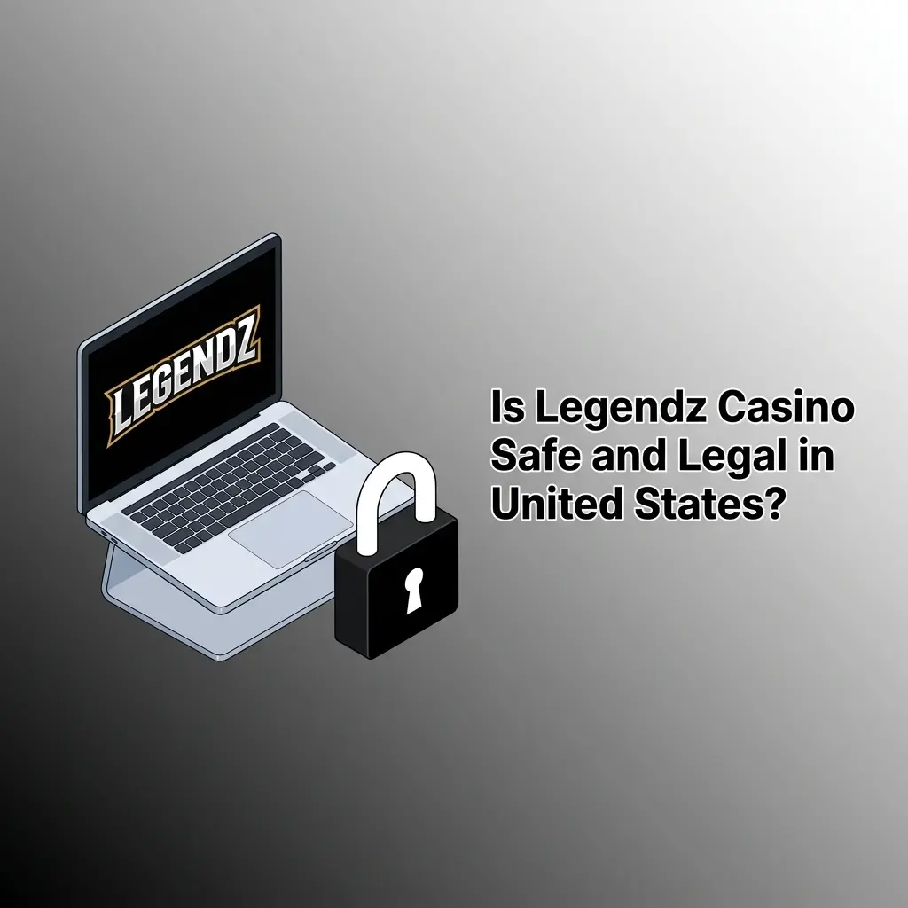 Legendz Casino safety and legality in the US with Curaçao license, SSL encryption, and KYC verification