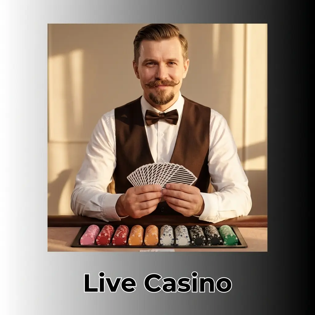 Live casino dealer at Legendz Casino streaming HD blackjack, roulette, baccarat, and game shows for US players