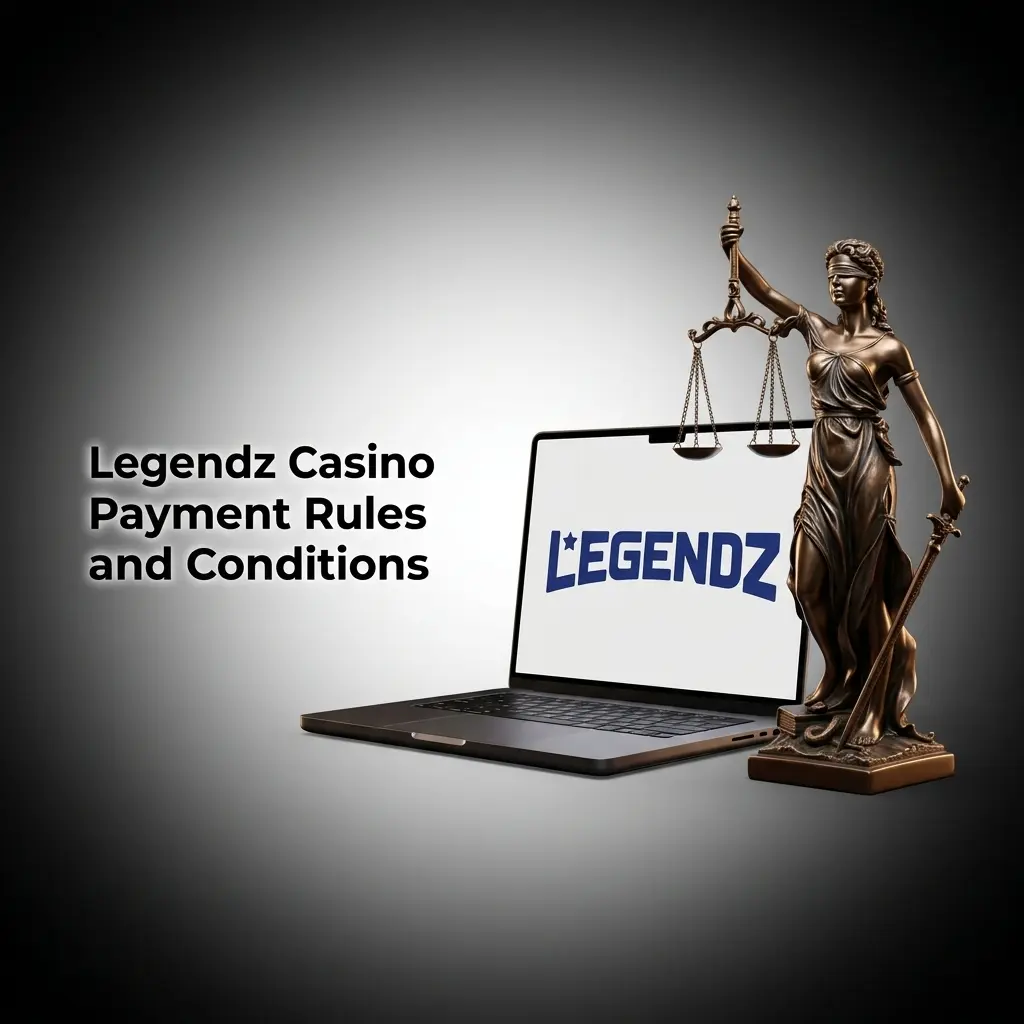 Legendz Casino payment rules covering KYC verification, wallet policy, bonus wagering, transaction limits, and network selection