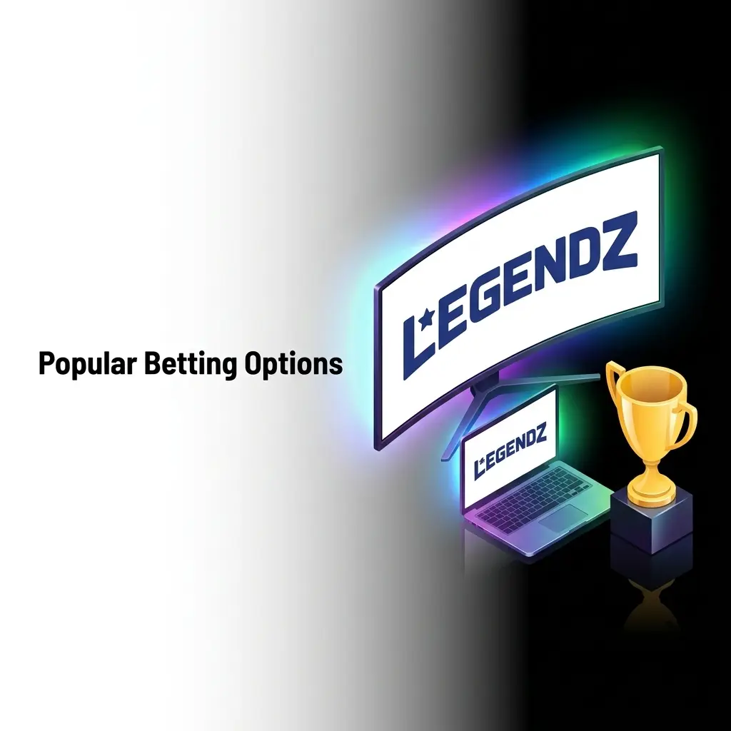 Legendz Casino sportsbook popular betting options interface showing three core betting modes for sports markets